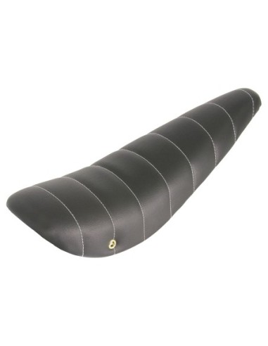 20 Stitched Banana Saddle Vinyl All Black...